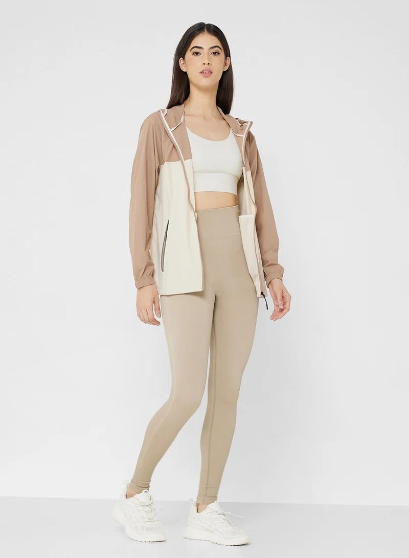 فورورد High Rise Ribbed Leggings
