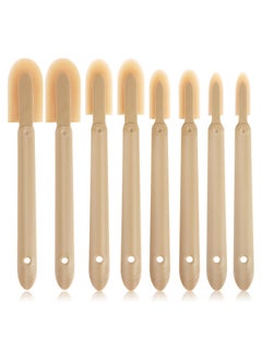 YQbest 8PCS Rubber Caulking Tool Kit, Caulking Finishing Tool Rubber, Silicone Caulking Tool Caulk, Grout Sealant Applicator Tool, 4 Size Rubber Spatula Caulking Tool for Brick Skirting Kitchen Bathroom  - Image 1