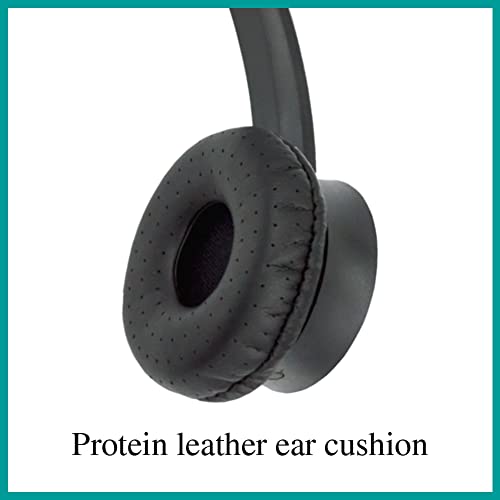 daily headset Phone Headset Compatible with Grandstream Yealink Snom Phones Mic Noise Cancellation HD Voice Headphone RJ9 & 3.5mm (CTIA) Adapter - Image 5
