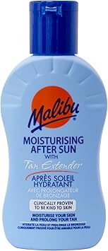 Malibu Sun After Sun Care Moisturising Lotion with Tan Extender Original 100ml - Image 1