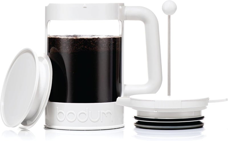 bodum 51oz Cold Brew Coffee Maker, White - Made in Portugal - Image 3