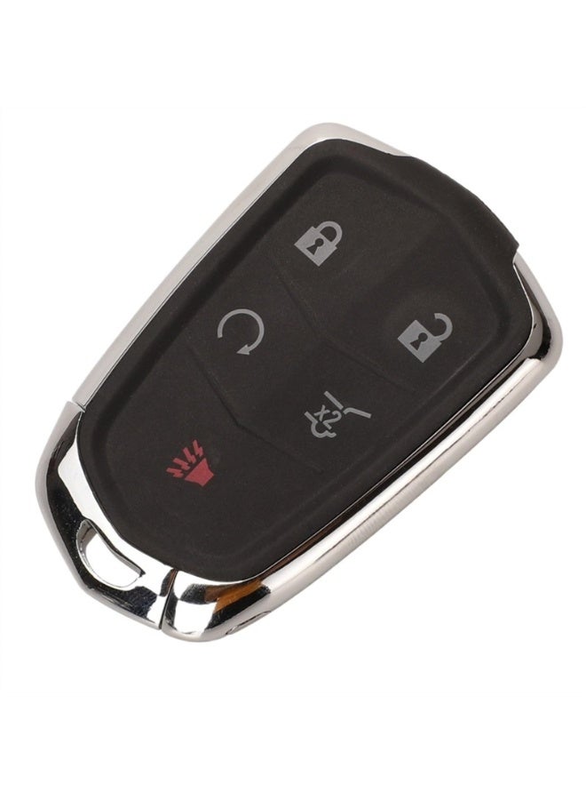 غلاف بديل لمفتاح السيارة (ريموت) بـ 5 أزرار، متوافق مع طرازات كاديلاك: Escalade وCTS وSRX وXT4 وXT5 وATS وSTS وCT6 (موديلات 2015-2019) - Image 1