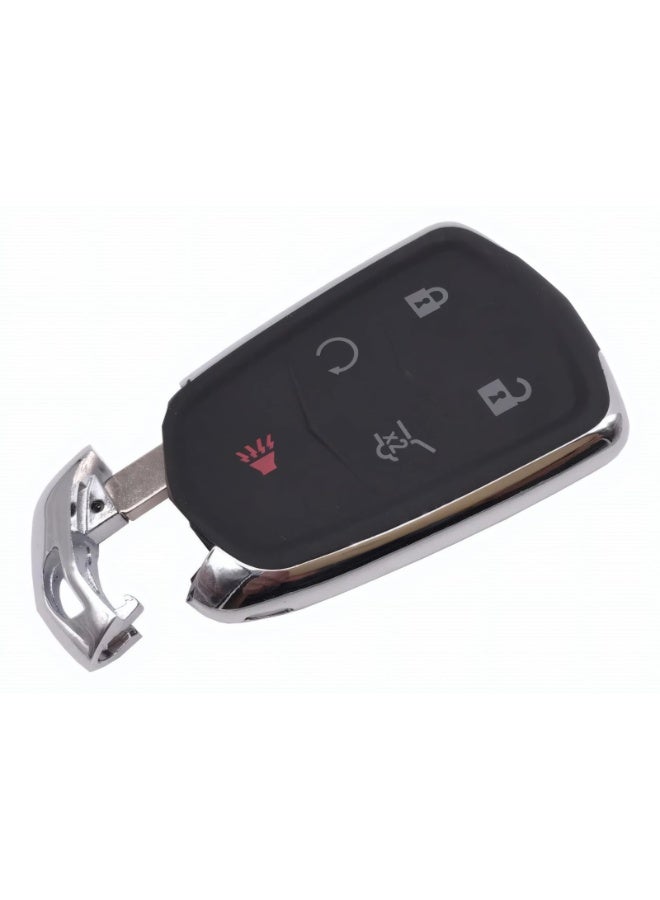 غلاف بديل لمفتاح السيارة (ريموت) بـ 5 أزرار، متوافق مع طرازات كاديلاك: Escalade وCTS وSRX وXT4 وXT5 وATS وSTS وCT6 (موديلات 2015-2019) - Image 4