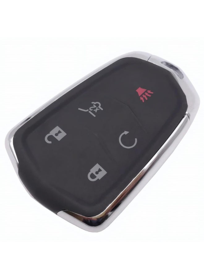 غلاف بديل لمفتاح السيارة (ريموت) بـ 5 أزرار، متوافق مع طرازات كاديلاك: Escalade وCTS وSRX وXT4 وXT5 وATS وSTS وCT6 (موديلات 2015-2019) - Image 3