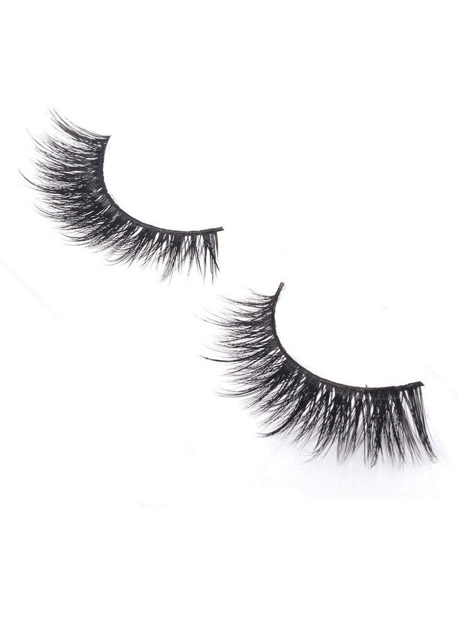Renee - False Eyelashes Long Natural 3D Fake Eyelash | Soft, Comfortable, Non-Irritating, Lightweight & Reusable, Me-Mia- The Fallback 1 Pair - Image 1