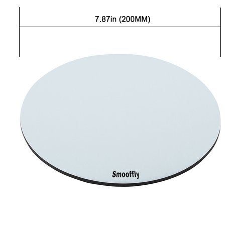Smooffly Chip Cookie Mouse Pad, Delicious Chocolate Chip Cookie Round Mouse Pad - Image 5