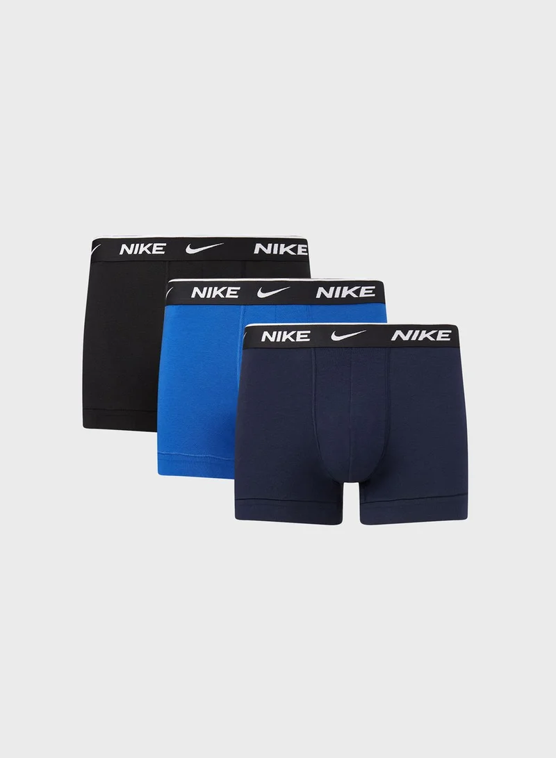Nike 3 Pack Logo Trunk