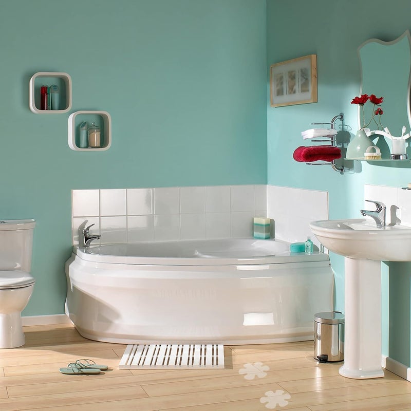 klarako 1 Set Bathroom Non-Slip Stickers Non Skid Tape Clear Sticker Clear Duct Tape Bathtub Sticker with Scraper Floor Stickers Pools Floor Anti Slip Sticker Non-Slip Sticker Scraper - Image 3