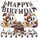 Boerni Horse Party Decoration for Girls Boys Riding Horse Birthday Party Supplies  Horse Happy Birthday Banner Balloons Cake Cupcake Toppers for Kid Western Cowboy Pony Birthday Party Decoration - Image 4