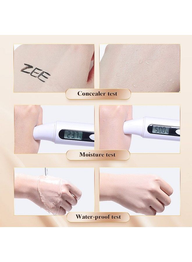 OETUIOW Mushroom Head Air Cushion Cc Cream Bb Cream Face Makeup Foundation For Mature Skin Moisturizing Concealer Brighten Longlasting Even Skin Tone For All Skin Types Natural Color - Image 4