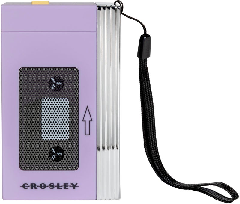 Crosley CR3047A-LN Mini Retro 80's Portable Bluetooth Speaker, Wireless with Microphone, Vintage, Lavender - Image 1