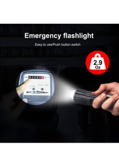 Generic USB Rechargeable Flashlight, 3 Pack COB LED Mini Flashlights, Portable Waterproof Zoomable FlashLight with 5 Modes, Flashlight High Lumens Lights for Camping, Outdoor, Hiking, Emergency  - Image 4