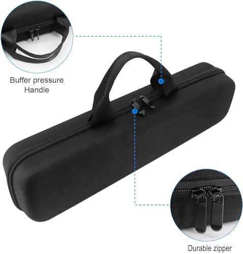 Buwico Hard Travel Case for Dyson Airstrait Straightener, Portable Storage Bag for Dyson Airstrait Straightener (Only Case, Black) (Black) - Image 4