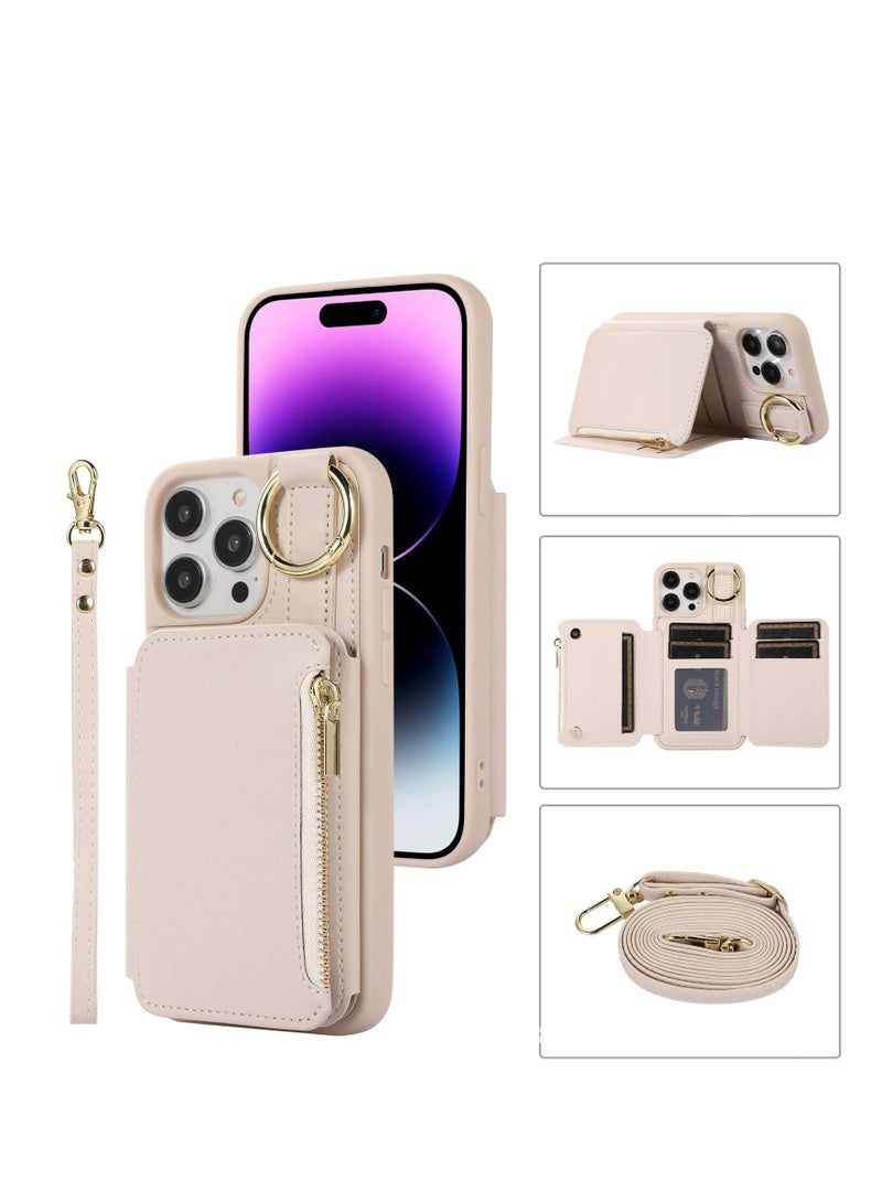 واي آند دي غطاء هاتف iPhone 14 مع غلاف واقي من حبل الهاتف جلد حافظة الهاتف المحمول متعددة الوظائف يمكن اختيار iPhone 14 / iPhone 14 pro / iPhone 14 pro max / iPhone 14 plus - Image 2