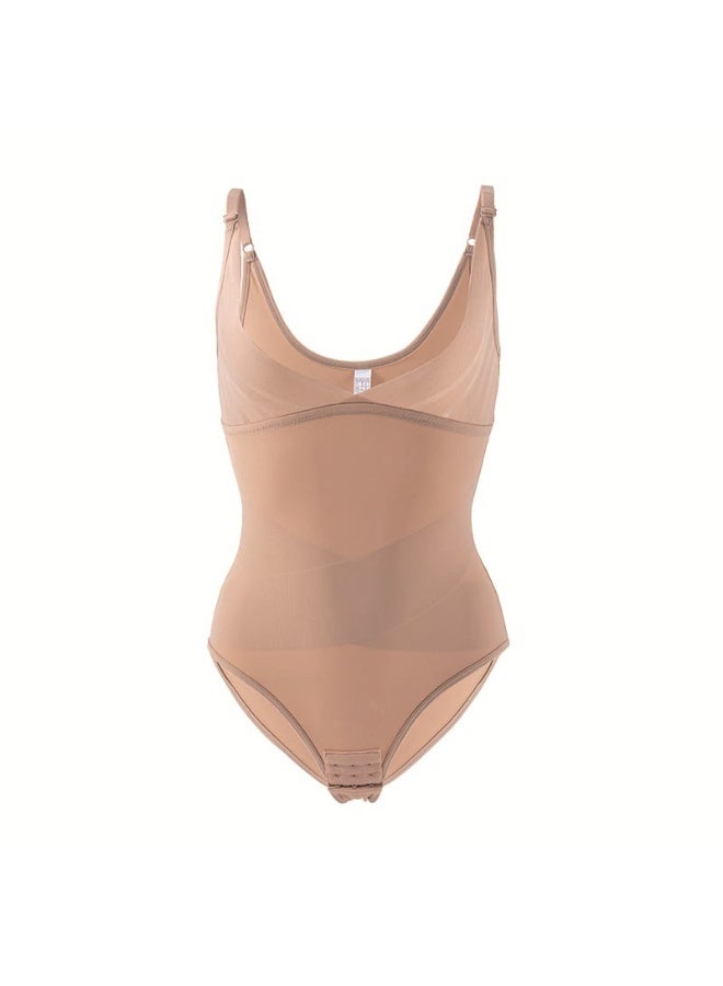 KUYING New Comfortable Skin Friendly Breathable Shaping Waist Cinching Jumpsuit Set Of 2  - Image 4