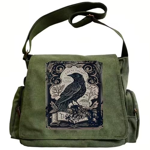 CHICGLOW Personalized Pattern Messenger Bag Cute Canvas Crossbody Bags Women/Men Shoulder Handbags Hobo Purses with Pockets - Image 1