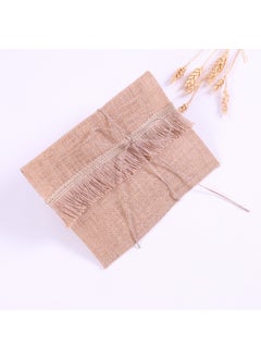 Jute envelope with tassel fringe edge, 14x19 cm 10 pieces - pzsku/ZB33EF65A360FA472B208Z/45/_/1729229011/c033bcc8-dba3-4368-bcb0-fc82319fe78b