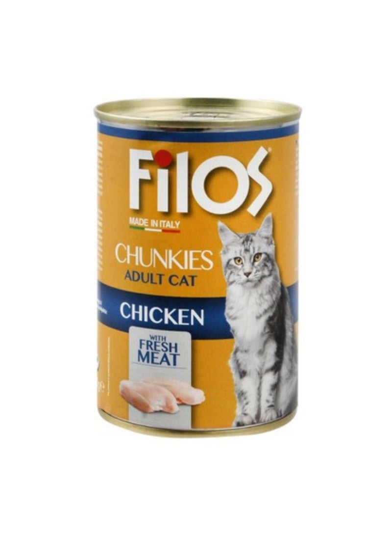 Filos Wet Cat Food with Chicken 400g - Image 1