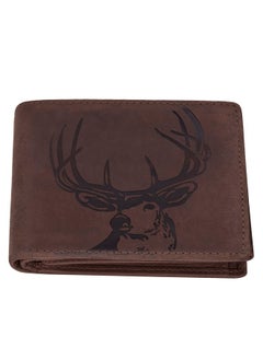 HORNBULL HORNBULL Eddie Leather Wallet for Men | Wallets Men with RFID Blocking | Mens Wallet (Brown1)  - Image 1