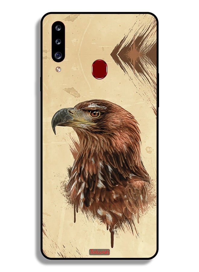 Tolwak Samsung Galaxy A20s Protective Case Cover Best Falcon Wallpaper - Image 1