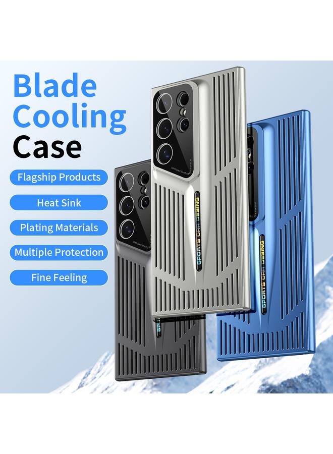 erorex Case For Samsung Galaxy S22 Ultra 5G Blade Cooling PC Full Coverage Phone Case - Image 2