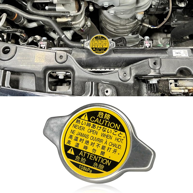 SWQS Radiator Cap 1640120353 1640131650 Replacement for Toyota 4Runner Camry Corolla Highlander Tundra Tacoma Prius Lexus GS300 RX330 Stainless Steel Radiator Cover Accessories - Image 3