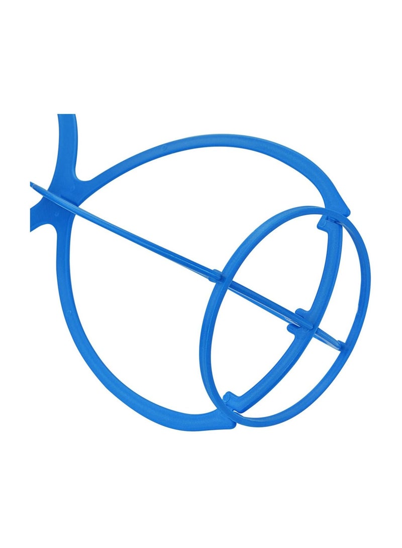 إستيل حامل شعر مستعار - Estelle 6 قطع من البلاستيك المتين القابل للطي وحامل شعر مستعار قابل للطي أداة عرض قطع شعر مستقر حامل شعر مستعار مجفف (أزرق) - Image 4