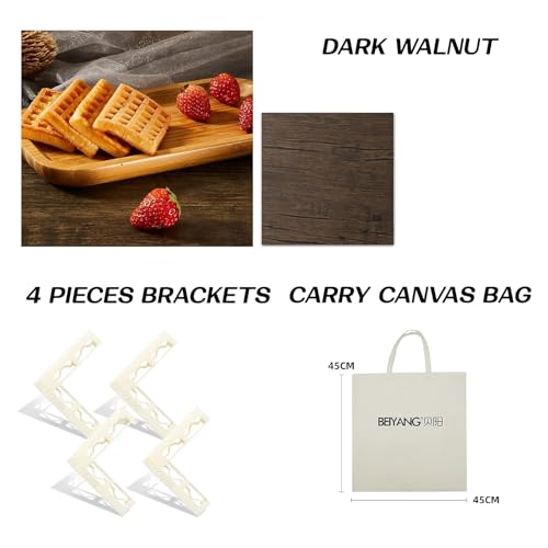 EOAJAFOU 5PCS Photo Backdrop Boards with Carry Bag,16x16Inch Marble Cement Wooden Photography Background Flat Lay Props for Food, Product, Jewelry, EOAJAFOU - Image 4