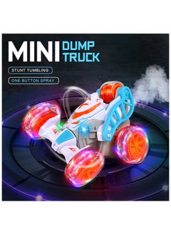 High-Speed Remote Controlled Car, RC Car Kids: 360° Rotation, Light, Flip Special Effect, Spray Mist, Music, 2.4 GHz Drift Stunt RC Car Offroad for Children, Gift Children School Boy