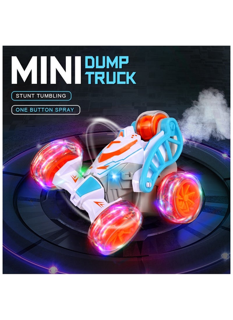 LIXADA - High-Speed Remote Controlled Car, RC Car Kids: 360° Rotation, Light, Flip Special Effect, Spray Mist, Music, 2.4 GHz Drift Stunt RC Car Offroad for Children, Gift Children School Boy - Image 1