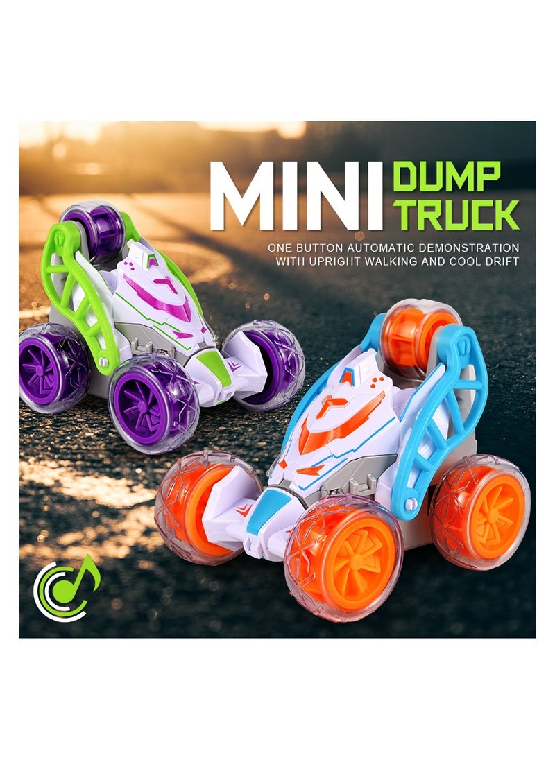 LIXADA - High-Speed Remote Controlled Car, RC Car Kids: 360° Rotation, Light, Flip Special Effect, Spray Mist, Music, 2.4 GHz Drift Stunt RC Car Offroad for Children, Gift Children School Boy - Image 1