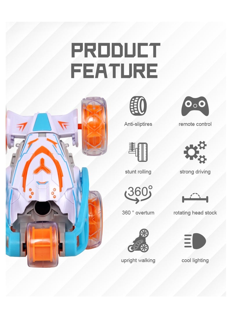 LIXADA - High-Speed Remote Controlled Car, RC Car Kids: 360° Rotation, Light, Flip Special Effect, Spray Mist, Music, 2.4 GHz Drift Stunt RC Car Offroad for Children, Gift Children School Boy - Image 1