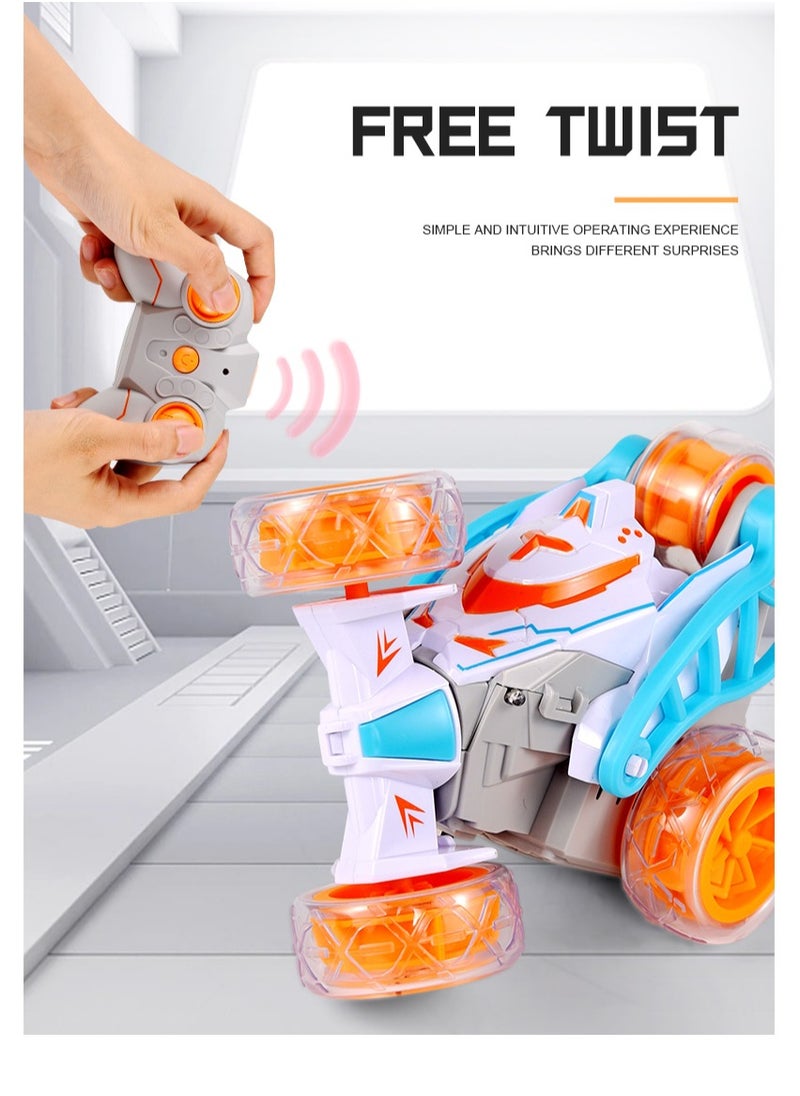 LIXADA - High-Speed Remote Controlled Car, RC Car Kids: 360° Rotation, Light, Flip Special Effect, Spray Mist, Music, 2.4 GHz Drift Stunt RC Car Offroad for Children, Gift Children School Boy - Image 1