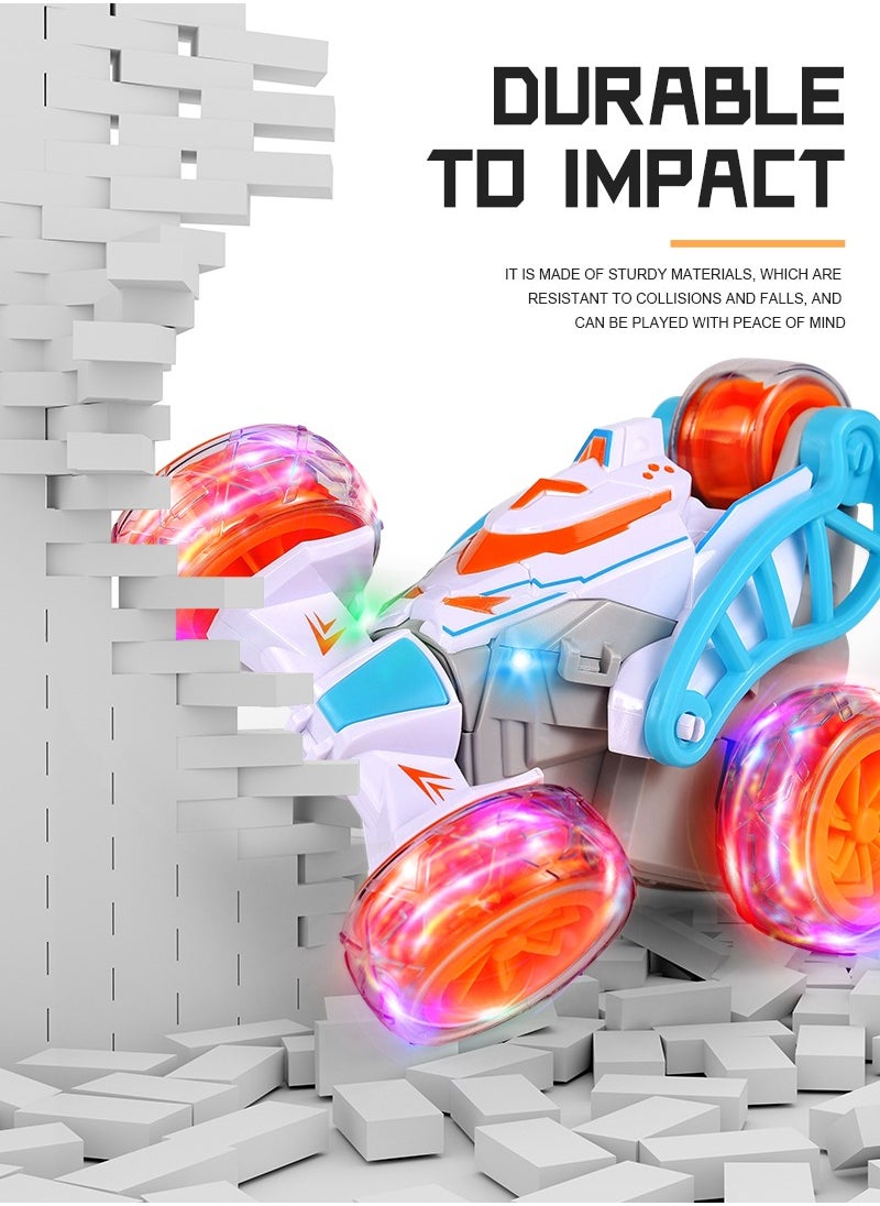 LIXADA - High-Speed Remote Controlled Car, RC Car Kids: 360° Rotation, Light, Flip Special Effect, Spray Mist, Music, 2.4 GHz Drift Stunt RC Car Offroad for Children, Gift Children School Boy - Image 1