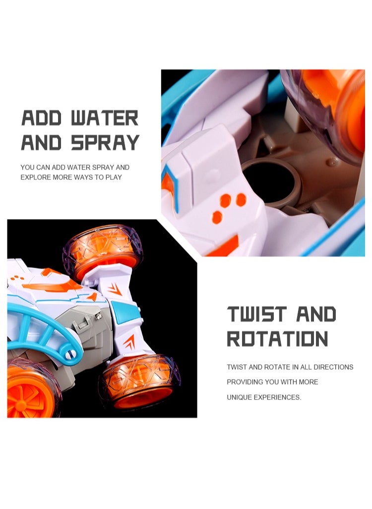 LIXADA - High-Speed Remote Controlled Car, RC Car Kids: 360° Rotation, Light, Flip Special Effect, Spray Mist, Music, 2.4 GHz Drift Stunt RC Car Offroad for Children, Gift Children School Boy - Image 1