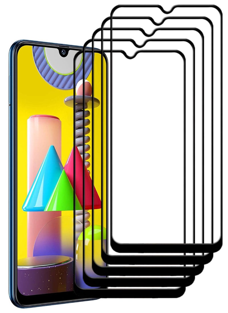 أكاليكس 5 قطع، حماية شاشة، لهاتف سامسونج جالاكسي M31، جودة ممتازة. - Image 1