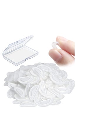 12 Pairs Silicone Nose Pads for Glasses, Stick on Nose Pads, D Shape Adhesive Nose Cushions for Eyeglasses Spectacle Reading Glasses Sunglasses, Transparent, 15 x 6 x 1.5 mm - pzsku/ZB33F767A8BA5B84BBD14Z/45/1746194014/f732845b-03db-467c-b548-9a22ffd3c1fc