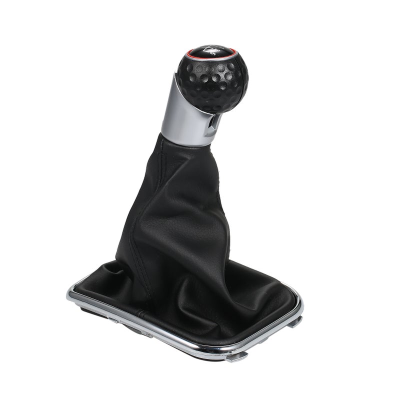 Manual 5 Speed Gear Shift Knob Gaiter Boot Cover Kit Gear Stick Knob Cover Replacement for VW Golf 5 MK5 R32 for GTI 2004-2009 VW Golf 6 MK6 R20 for GTI 2010-2013 - Image 5