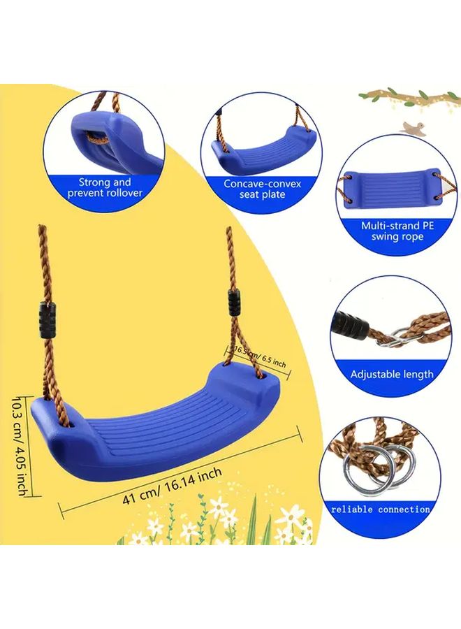 Yellow Outdoor Hammock and Swing Seat Board Style for Indoor and Outdoor Use - Image 2