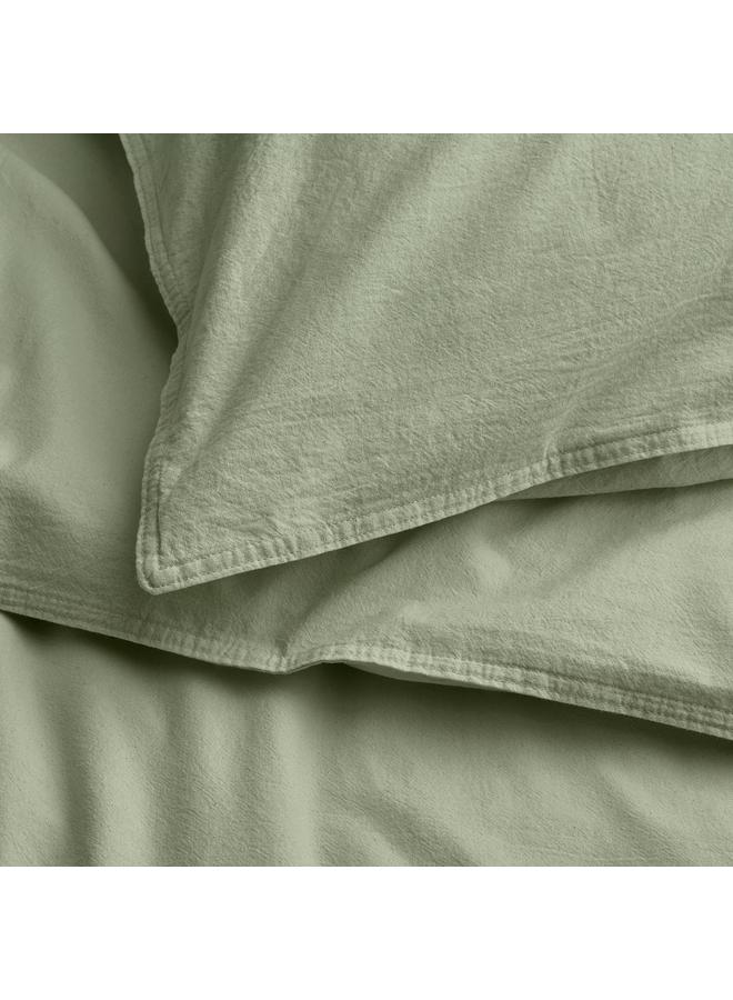 erorex Duvet cover and pillowcase, grey-green, 150x200/50x80 cm - Image 4