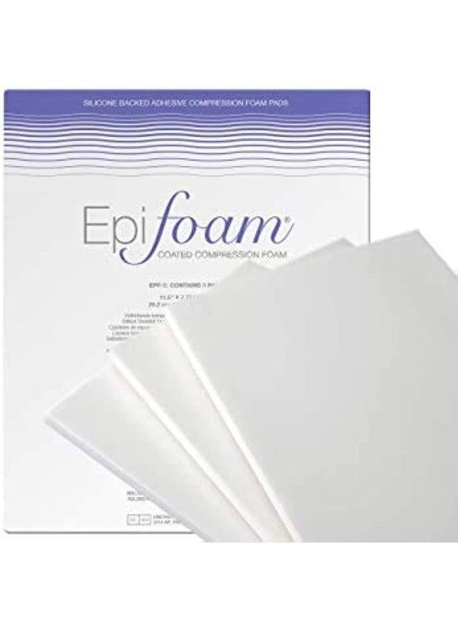 biodermis - Epifoam 29.2 Cm X 19.7 Cm X 1.3 Cm (3 Pack) Silicone Backed Compression Foam Pads From - Image 1