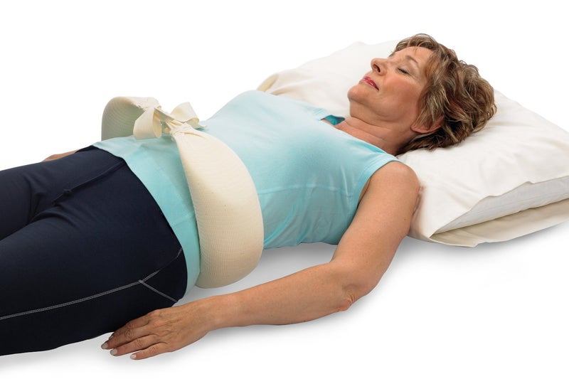 OPTP The Original McKenzie night roll â€” Low Back Pillow for Sleeping and Round Back Support Pillow for Spine and Side Support â€” Size Small/Medium - Image 2