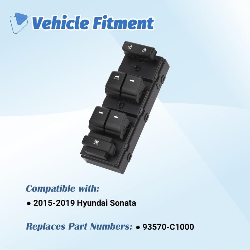 AiYiGu Master Power Window Switch for Hyundai Sonata - Image 2