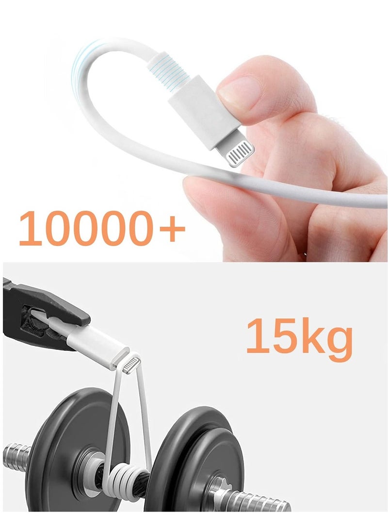 ELTRAZONE - Apple MFi Certified iPhone Charger Cord 3ft Lightning Cable Fast Charging High Speed Data Sync USB Cable Compatible with iPhone 13/12/11 Pro Max - Image 1