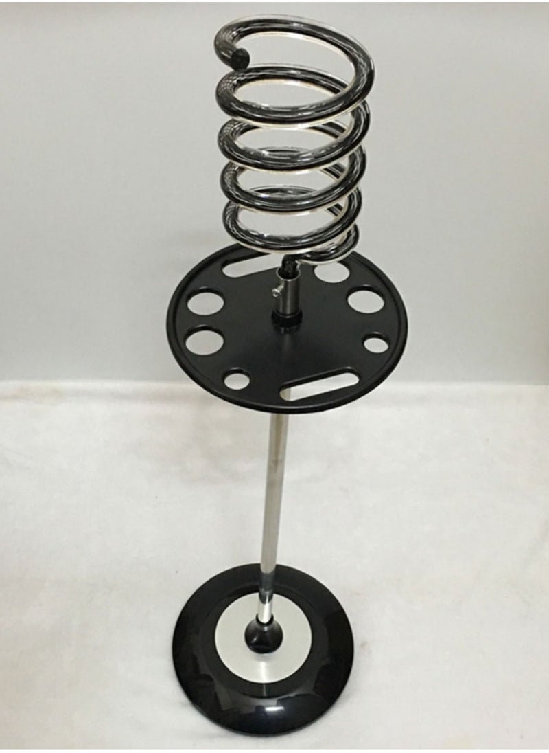 Generic Floor Stand Hair Dryer Spiral Holder  - Image 1
