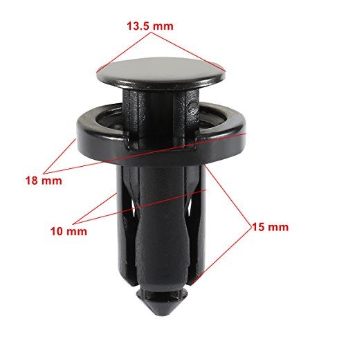 Rexka 25pcs Splash Shield Under Cover Mud Guard Wheelhouse Liner Bumper Cover Push Type Retainer Clip for Nissan 01553-09241 240SX Maxima Subaru Forester Impreza Legacy Outback STI Tribeca WRX - Image 5