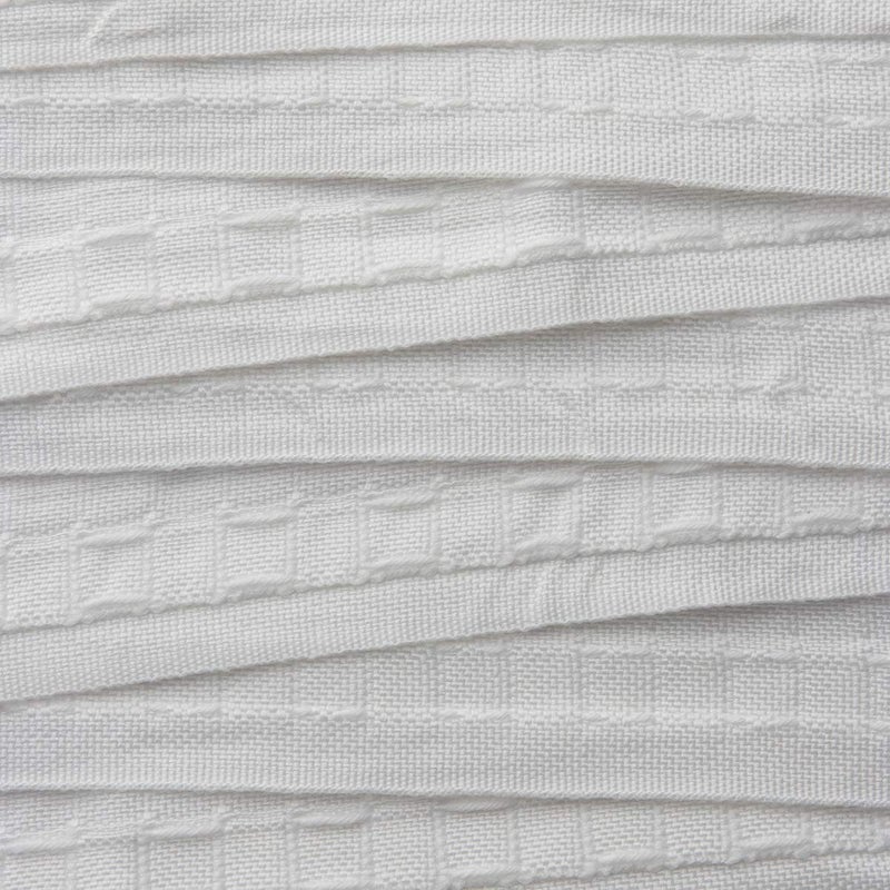 Realm White Pencil Pleat Curtain Header Tape Detachable Curtain Sizes 25mm 1 Inch 50mm 2 Inch 75mm 3 Inch 25mm  1 Inch  10 Metres