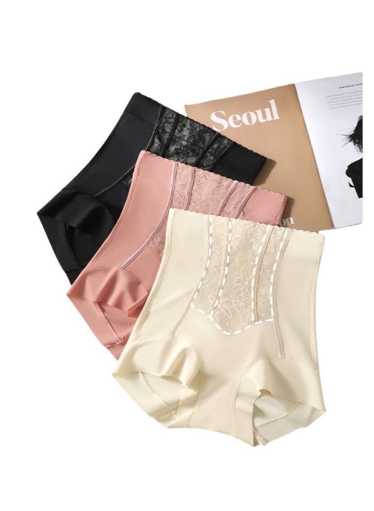 KUYING High Waisted Anti Glare Postpartum Waist Cinching And Hip Lifting Safety Pants For Body Shaping Set Of 3 - Image 3