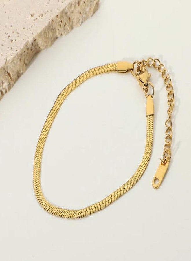 needs collection Needs Snake Chain Anklet for Women and Girls, Waterproof, Fashion Jewellery Gift Pack 1 - Image 4