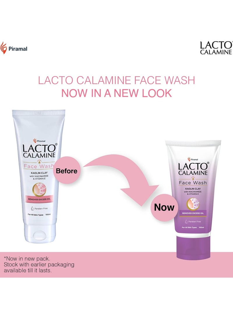 Lacto Calamine Face Wash with Niacinamide & Vitamin E 100 ml - Image 3